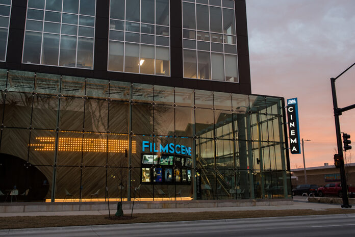 Iowa City, Iowa - FilmScene, a non-profit cinema featuring independent and tought provoking films and events located at the Chauncey Building on January 2, 2020.