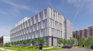 The UI Health Sciences Academic Building looking northeast. CREDIT IOWA BOARD OF REGENTS