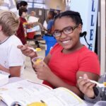 Several Iowa schools participated in Iowa local Food Day, which connects students with locally-grown produce and goods. CREDIT IOWA FARM TO SCHOOL & EARLY CARE