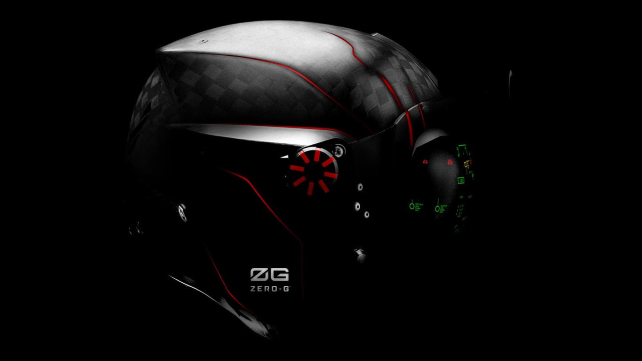 Zero-G fighter pilot helmet Collins Aerospace