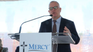 President & CEO Dr. Timothy Quinn Mercy Marion emergency groundbreaking