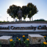 Kirkwood Community College roundabout Samuel Kirkwood