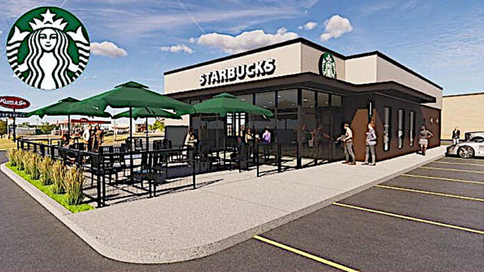 Starbucks at former Hardees