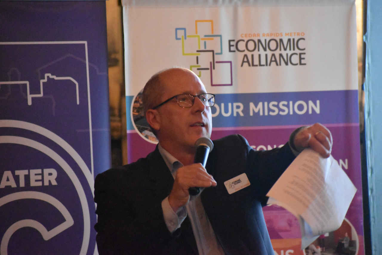 Cedar Rapids Metro Economic Alliance executive director Doug Neumann.