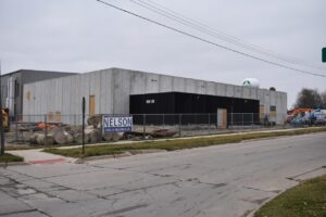 Construction on the YMCA's indoor aquatic center is underway, with a completion date of September 2024. 
