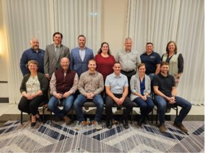The 2024 Greater Iowa City Area Home Builders Association Board of Directors. 