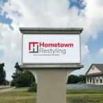 Hometown Restyling sign