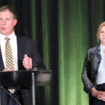 Hugh Ekberg Anne Parmley Cedar Rapids Metro Economic Alliance annual meeting