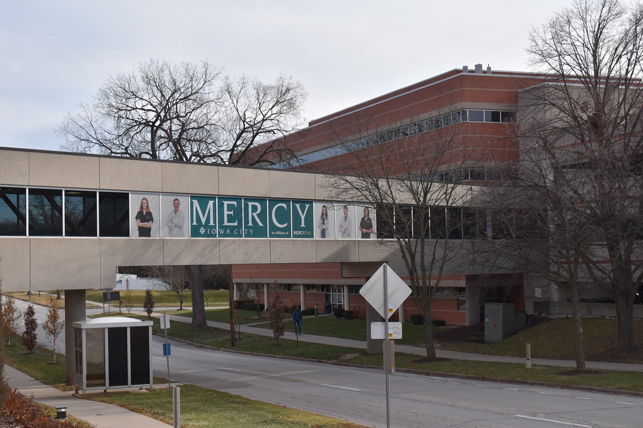 Mercy Iowa City, located at 500 E. Market St.