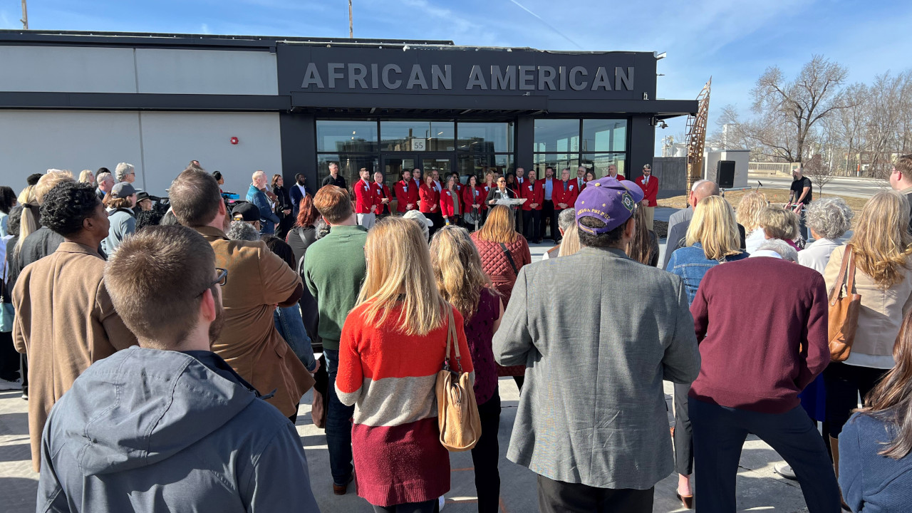 African American Museum ribbon-cutting 2