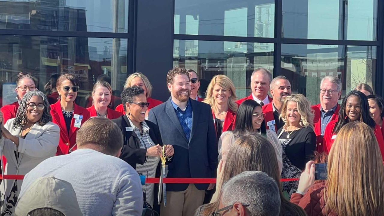 African American Museum ribbon-cutting