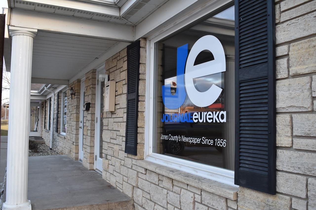 Office building of the Journal-Eureka, located at 405 E. Main St. in Anamosa. local newspaper