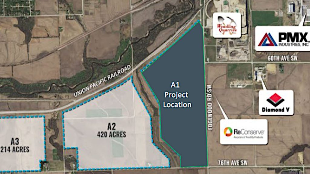 Cedar Rapids Google data center location