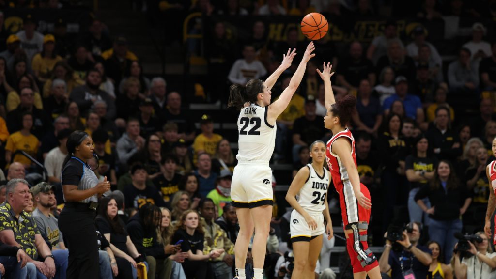 Caitlin Clark Iowa vs. Ohio State