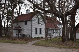 The 1898 three bedroom, three bath restored farmhouse on Two Horse Farm can be rented through the Airbnb website. 