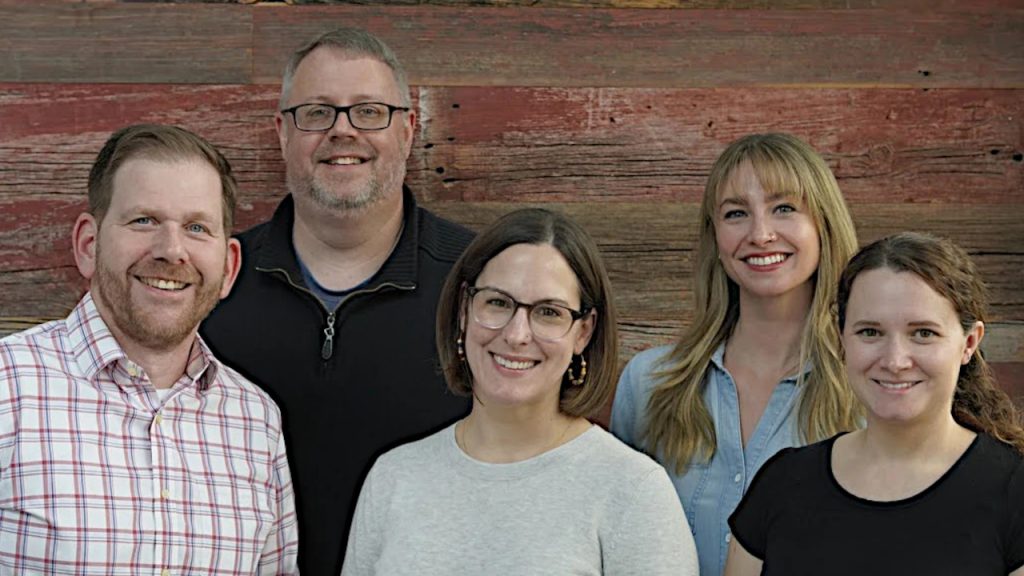 David Tominsky, Eric Engelmann, Sarah Wallace, Jess Greiner, Krista Martin, Novy venture studio