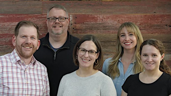 David Tominsky, Eric Engelmann, Sarah Wallace, Jess Greiner, Krista Martin, Novy venture studio