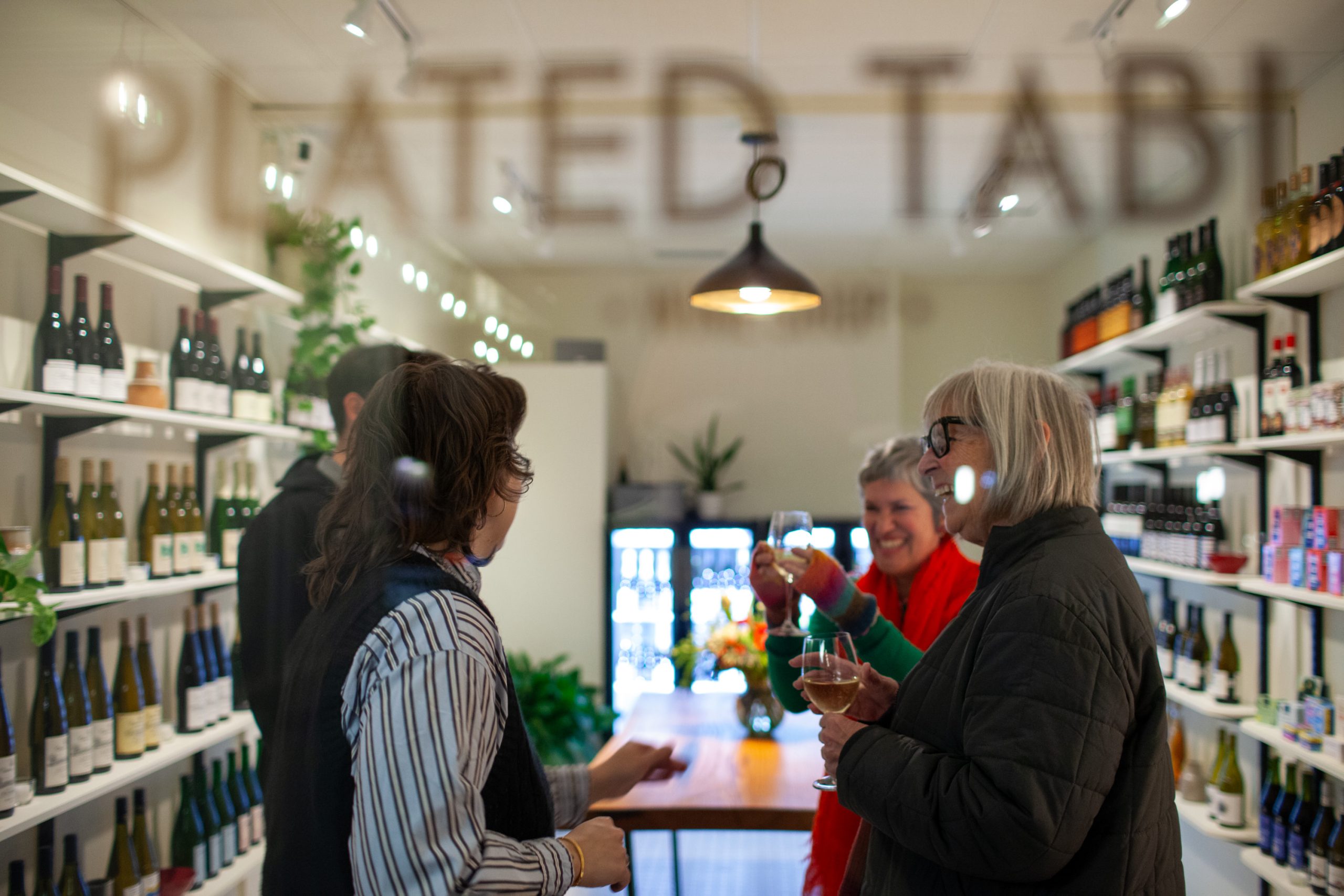 Plated Table's downtown location is now home to a wine shop and event space at 625 S. Dubuque St., across from Iowa City’s historic train depot.