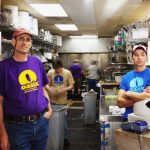 Oasis Street Food owners Naftaly Stramer and Ofer Sivan. CREDIT OASIS STREET FOOD