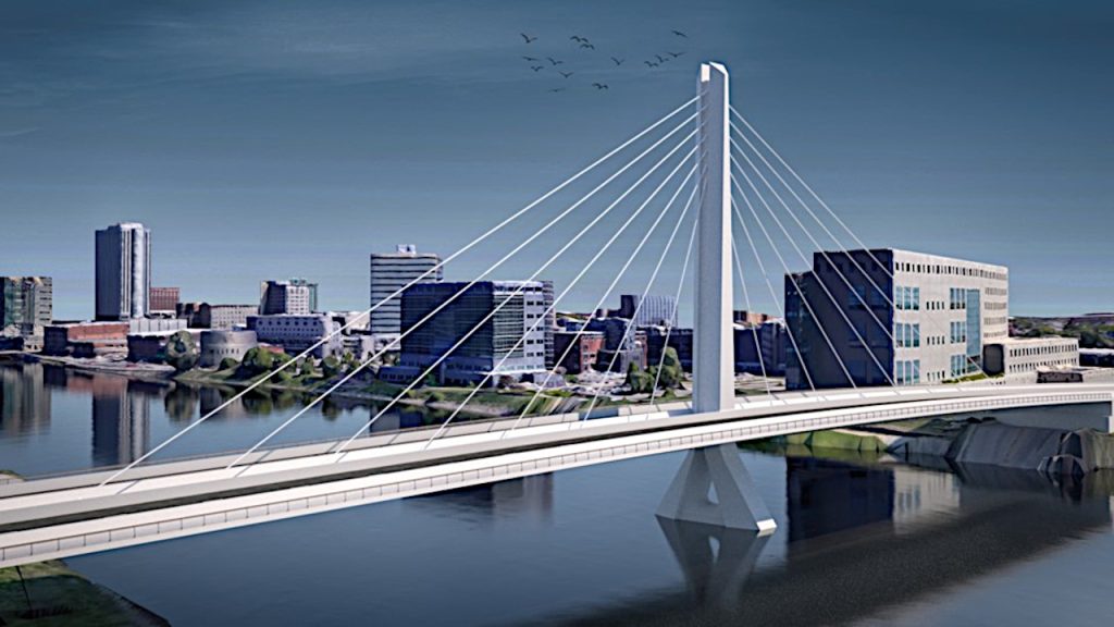 Eighth Avenue Arc of Justice bridge rendering