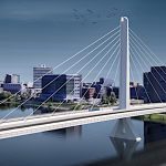 Eighth Avenue Arc of Justice bridge rendering