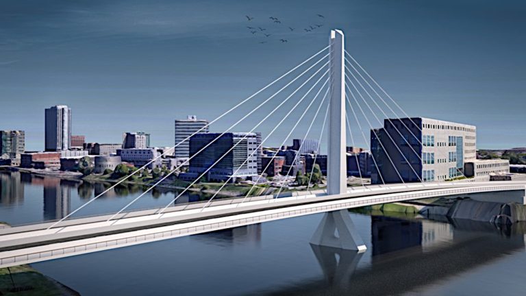 Eighth Avenue Arc of Justice bridge rendering