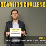 Shea Brown, owner of BABL AI and first-place winner at the Iowa JPEC Spring Innovation Awards.