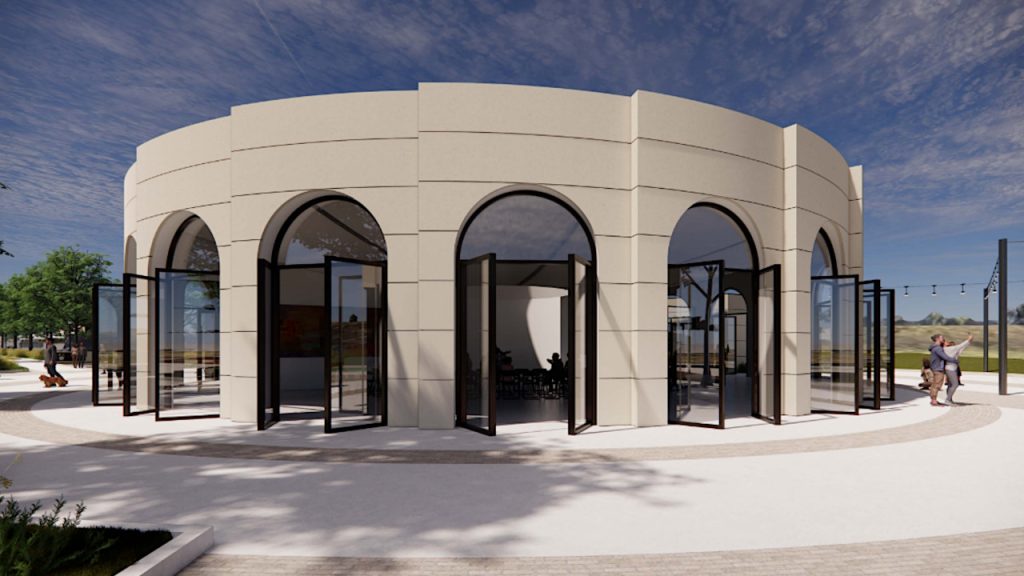 LightLine Loop roundhouse rendering