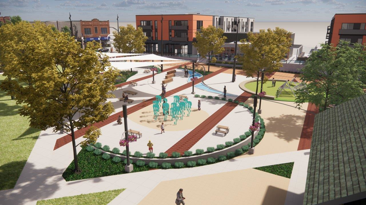 Marion Central Plaza rendering 2