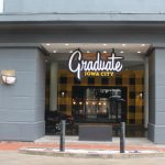 Front entrance of the Graduate Iowa City, 210 S. Dubuque St.