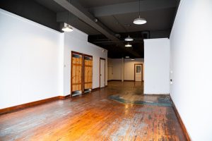 Interior space of 112 S. Linn St., the former White Rabbit shop that is being leased by the ICDD to attract and retain businesses.