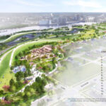 Cedar Rapids Greenway Parks Plan rendering
