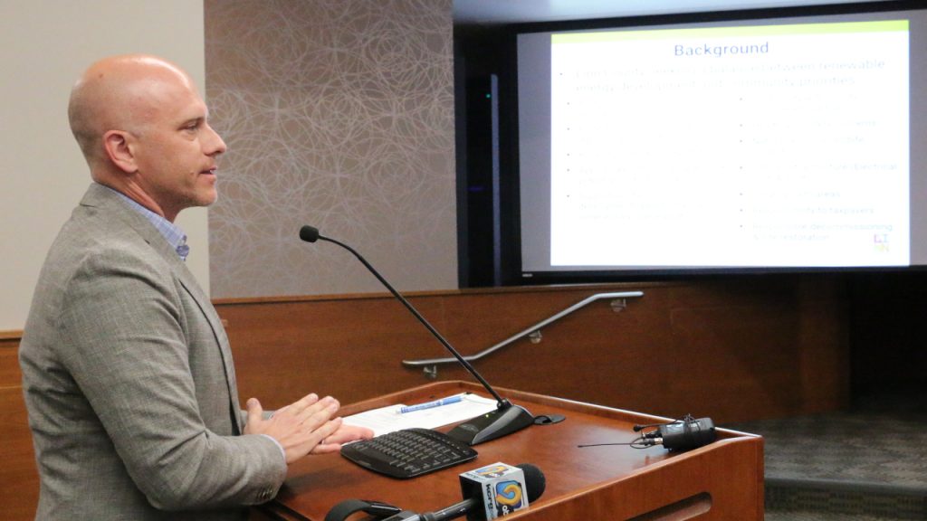 Mike Tertinger Linn County wind energy ordinance