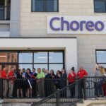 Choreo leadership and CRMEA officials held a ribbon cutting for Choreo's new location in early June. CREDIT CHOREO