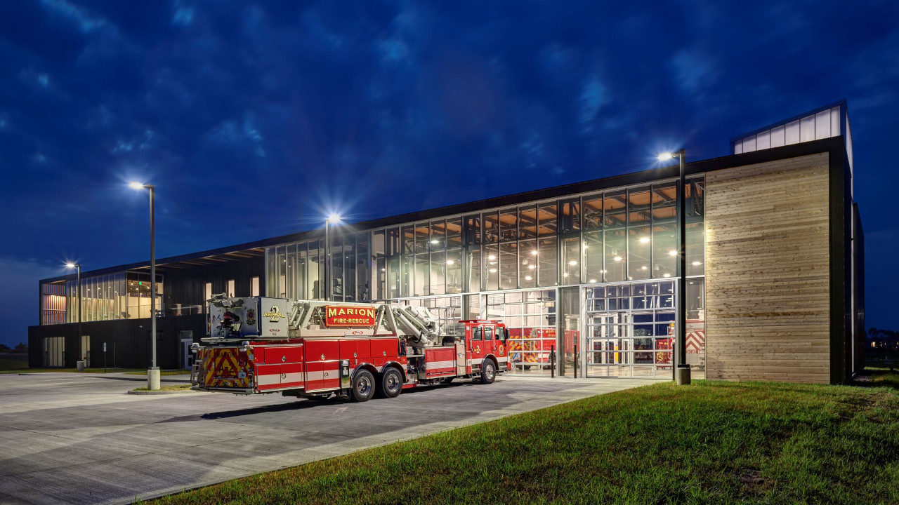 OPN Architects Wins Prestigious National Award For Marion Fire Station ...