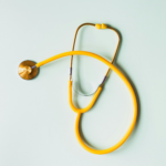 Yellow stethoscope