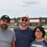 Estela's Fresh Mex co-owners Jerry Vasquez, Tyler Tiecke and Elsa de la Paz.