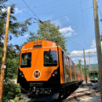 Pop-Up Metro uses existing low-density freight rail lines and battery-propelled passenger cars as an economic, sustainable option for public transit.