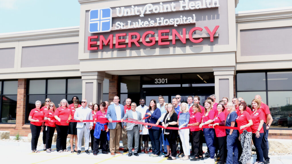 St. Luke's Marion ER ribbon cutting