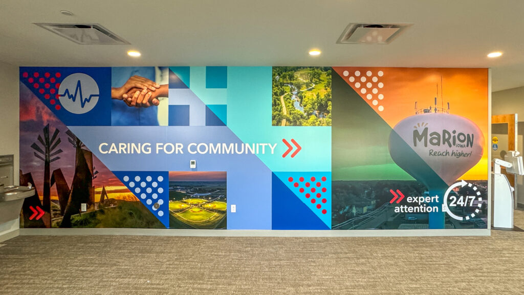 St. Luke's Marion emergency room artwork 1