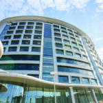 The new 14-floor University of Iowa Stead Family Children's Hospital located south of University of Iowa Hospitals and Clinics in Iowa City is mostly complete, with all patients transferred as of March 25. Photos Shuva Rahim