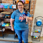 Gray's Pet Supply owner Whitney Gray. The new store is located in downtown Washington, 208 S. Marion Ave.