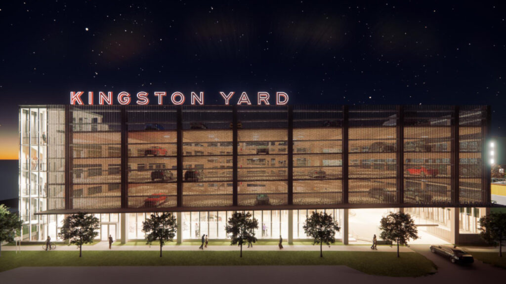 Kingston Yard parking ramp