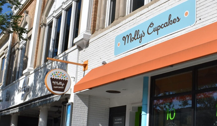 Mollys Cupcakes Molly's Cupcakes at 14 S. Clinton St. in Iowa City.