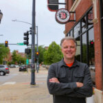 Steve Shriver stands outside of Brewhemia, located at 1202 Third St. in southeast Cedar Rapids. LocoCR