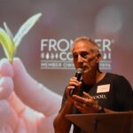 Frontier Co-op's CEO, Tony Bedard, addresses the audience at the Sept. 11 "Doing Good, Works" event in Cedar Rapids.