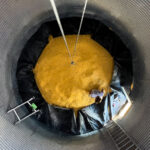 Caleb Renner's AgriNet prototype as seen from the top of a grain bin. CREDIT CALEB RENNER