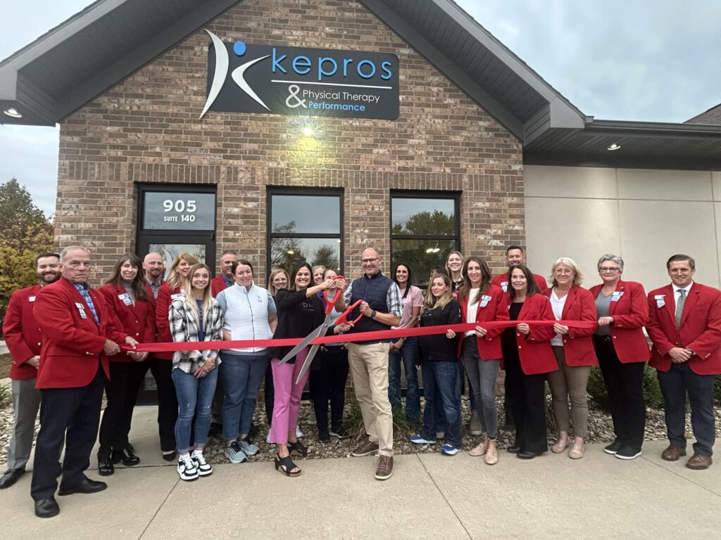 Kepros Physical Therapy & Performance celebrated its Marion expansion with a ribbon cutting ceremony Thursday, October 24.