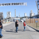 Cargill strike picket line