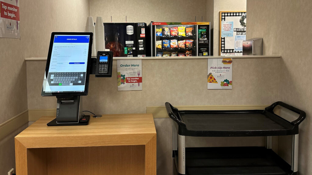 Mercy surgery waiting room food ordering